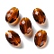 K9 Glass, Imitation Austrian Crystal Beads, Faceted, Oval, Saddle Brown, 11x8x6mm, Hole: 1.5mm