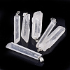 Natural Quartz Crystal Big Pendants G-Q989-013-1