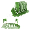 DIY Irregularity Falt Round Coaster Silicone Molds PW-WG14922-01-3