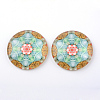 Glass Cabochons GGLA-L015-12mm-05-1