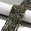 Natural HuBei Turquoise Beads Strands G-J400-C13-02-2