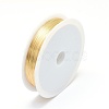 Eco-Friendly Round Copper Jewelry Wire CWIR-P001-01-0.3mm-2