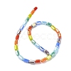 Electroplate Glass Beads Strands EGLA-C004-11-2