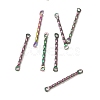 Ion Plating(IP) 304 Stainless Steel Connector Charms STAS-Q323-02B-MC-1