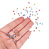   Mixed 12/0 Round Glass Seed Beads SEED-PH0006-2mm-06-5