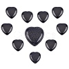 SUNNYCLUE 10Pcs Synthetic Blue Goldstone Cabochons G-SC0001-51A-1