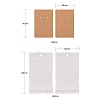 200Pcs 2 Style Cardboard Display Cards and OPP Cellophane Bags CDIS-LS0001-05B-2