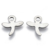 Non-Tarnish 201 Stainless Steel Charms STAS-R116-093-2