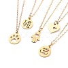 304 Stainless Steel Pendant Necklaces NJEW-JN02540-1