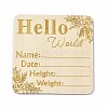 Wooden Hello World Baby Photo Props WOOD-D023-03-1