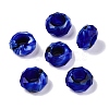 Two Tone Glass European Beads GDA009-8-1