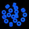 Transparent & Luminous Plastic Beads KY-T025-01-H04-5