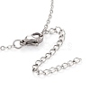 304 Stainless Steel Enamel Jewelry Sets SJEW-H302-05-5