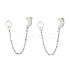 Tarnish Resistant Anti-Lost Earring for Wireless Earphone EJEW-JE04785-1