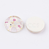 Tempered Glass Cabochons GGLA-22D-24-1