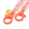 Personalized Acrylic Cable Chain Necklaces NJEW-JN02884-05-2