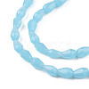 Imitation Jade Glass Beads Strands GLAA-N052-02-4