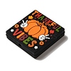 Thanksgiving Theme Silicone Beads SIL-S006-05B-2