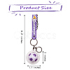 Soccer Keychain Cool Soccer Ball Keychain with Inspirational Quotes Mini Soccer Balls Team Sports Football Keychains for Boys Soccer Party Favors Toys Decorations JX297C-2