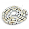 Electroplate Non-magnetic Synthetic Hematite Beads Strands G-N0322-13D-2