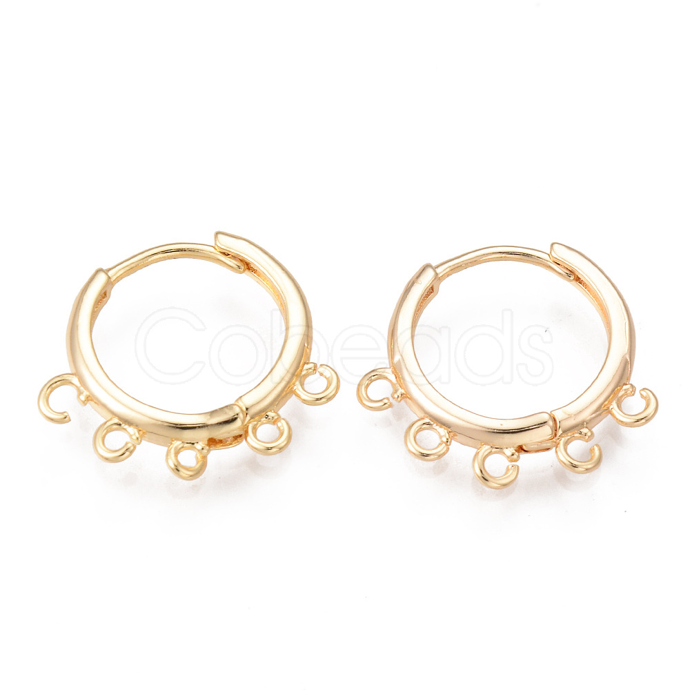 Cheap Brass Huggie Hoop Earring Findings Online Store - Cobeads.com