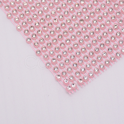 Plastic Elasticity Rhinestone Net KY-WH0020-86D-1