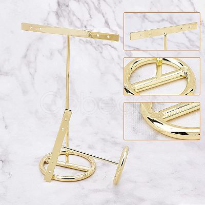 Iron Earring Display Stands EDIS-WH0007-02-1