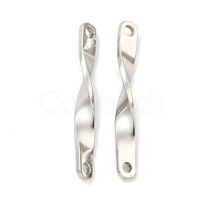 Non-Tarnish 304 Stainless Steel Connector Charms STAS-P365-04P-1