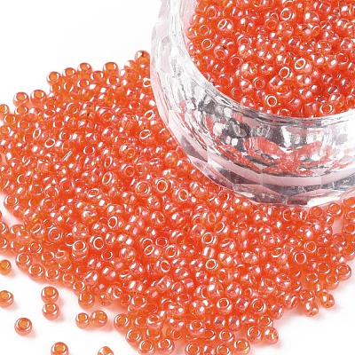 12/0 Grade A Round Glass Seed Beads X-SEED-Q011-F506-1