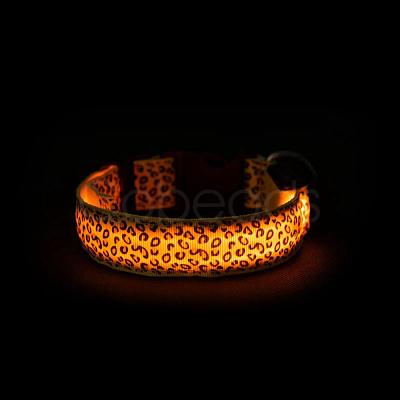 Adjustable Polyester LED Dog Collar MP-H001-A11-1