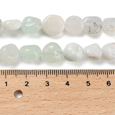 Natural Yellow Opal Beads Strands G-P497-01E-02B-1