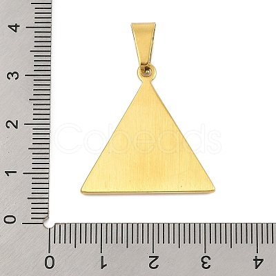 Ion Plating(IP) 304 Stainless Steel Pendants STAS-D112-10G-1