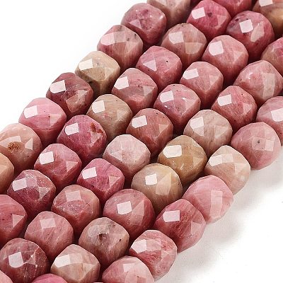 Natural Rhodonite Beads Strands G-H028-A07-01-1