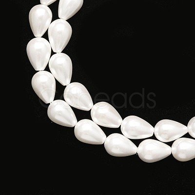 Shell Pearl Beads Strands PEAR-T005-03-1