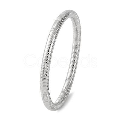 304 Stainless Steel Bangles for Women BJEW-B104-30P-1