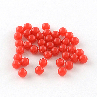 Round Acrylic Beads X-SACR-R889-12-1