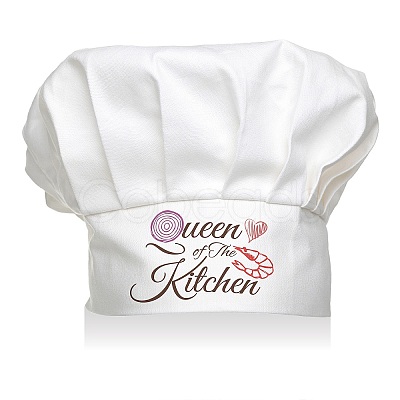 Custom Cotton Chef Hat AJEW-WH0243-002-1