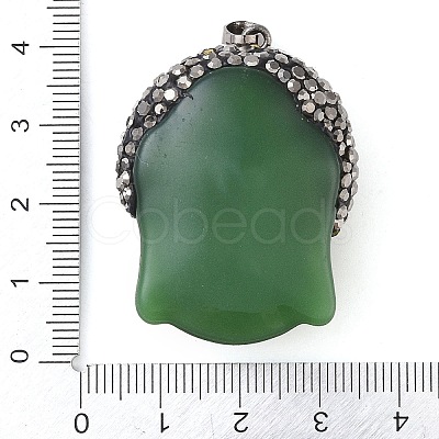 Glass Pendants GLAA-L022-03C-1