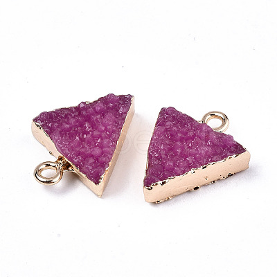 Druzy Resin Pendants RESI-S383-059-B06-1