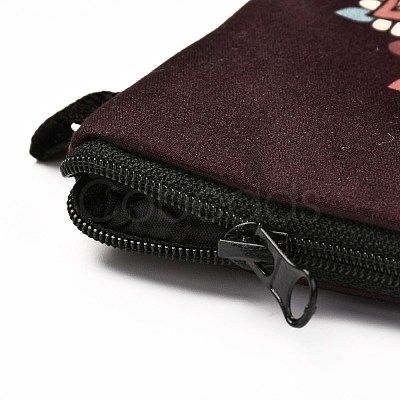 Polyester Tarp Zip Cosmetic Pouches ABAG-G010-04F-1