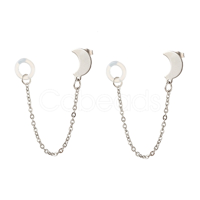 Tarnish Resistant Anti-Lost Earring for Wireless Earphone EJEW-JE04785-1