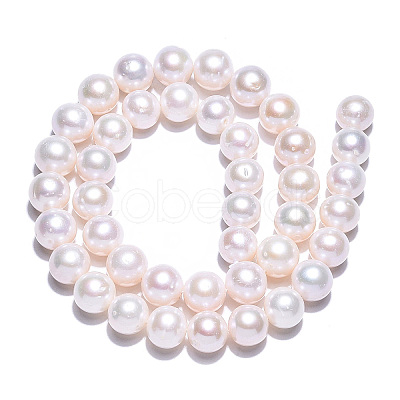 Natural Cultured Freshwater Pearl Beads Strands PEAR-N016-09C-1