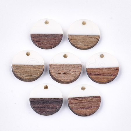 Resin & Wood Pendants X-RESI-S358-02E-01-1