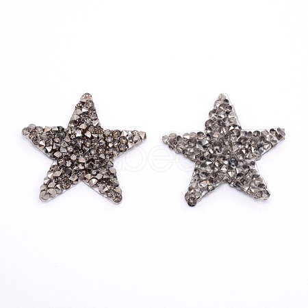 Star Rhinestone Patches DIY-WH0189-25A-02-1