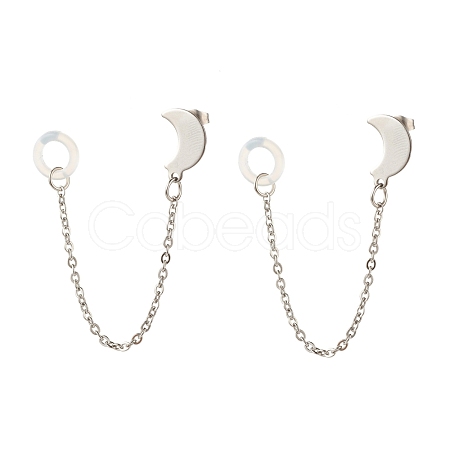 Tarnish Resistant Anti-Lost Earring for Wireless Earphone EJEW-JE04785-1