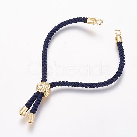Nylon Cord Bracelet Making MAK-P005-01G-1