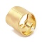 Alloy Plain Bangles for Women, Golden, Inner Diameter: 2-3/8x2-1/8 inch(6.1x5.3cm)