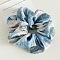 Satin Fibre Bandhnu Hair Ties for Girls Women, Alice Blue, 120mm