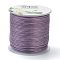 Polyester Braided Cords, for Jewelry Making Beading Crafting, Lilac, 1.5mm, about 21.87 yards(20m)/roll