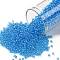 TOHO Round Seed Beads, Japanese Seed Beads, (104B) Transparent Luster Dark Aqua, 11/0, 2.2mm, Hole: 0.8mm, about 1110pcs/10g